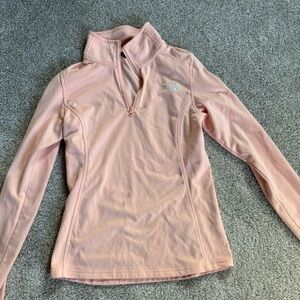 The North Face Women's Light Pink Long Sleeve Top